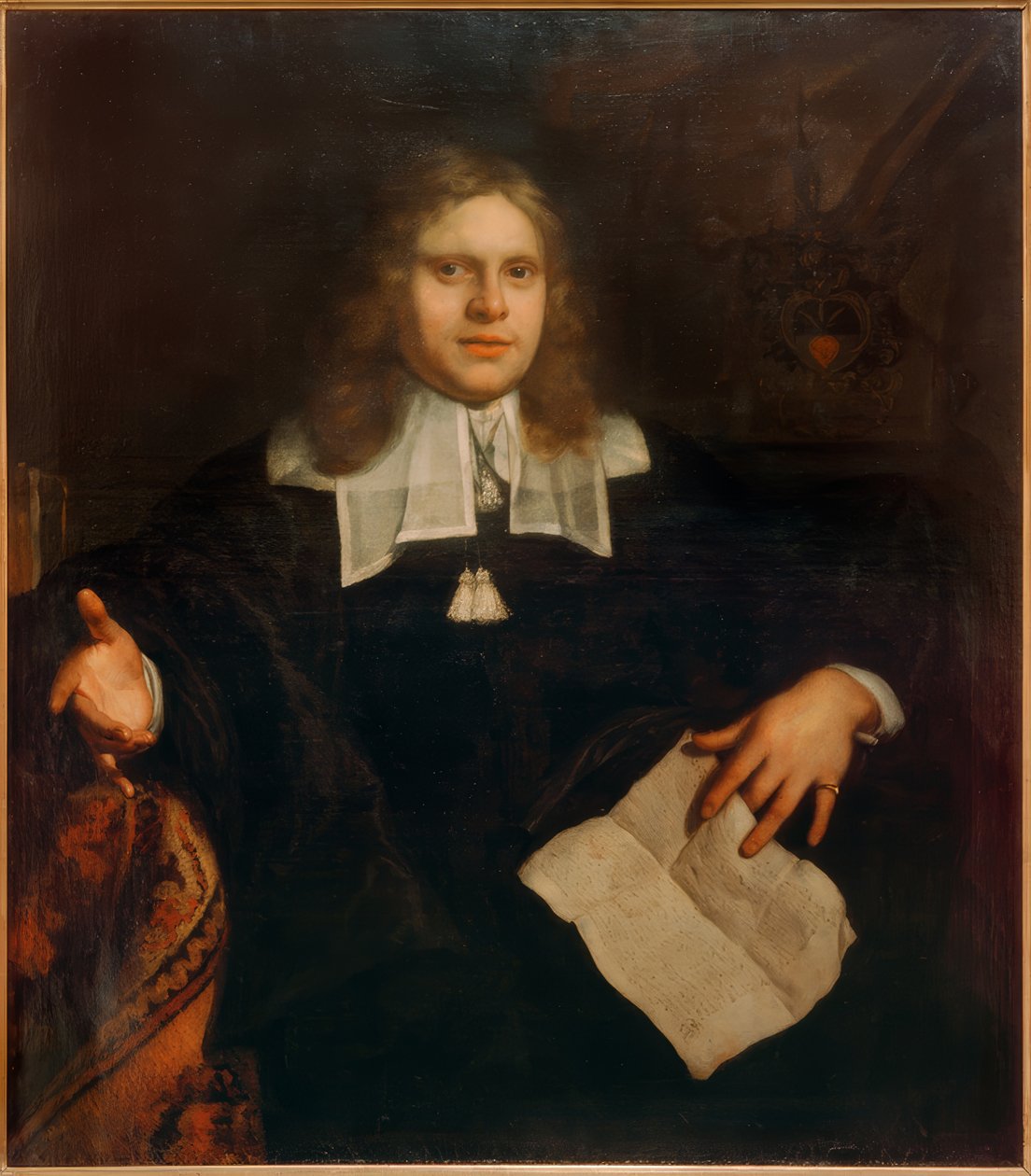 Bartholomeus Coornhert közjegyző portréja alkotó: Bartholomeus van der Helst
