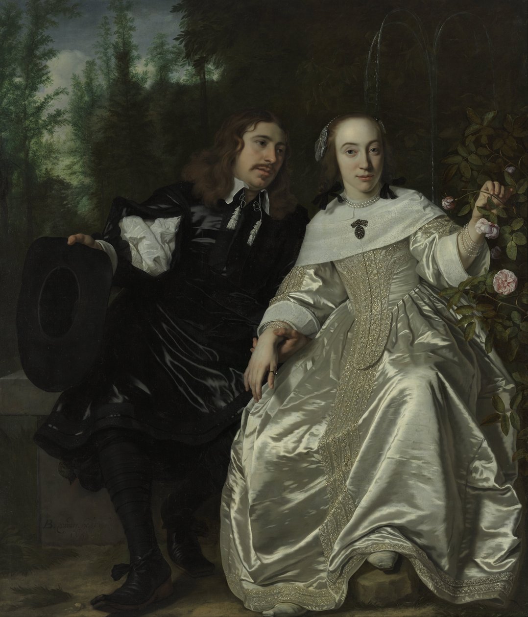 Holland: Abraham del Court és felesége Maria de Kaersgieter Abraham del Court és felesége Maria de Kaersgieter alkotó: Bartholomeus van der Helst