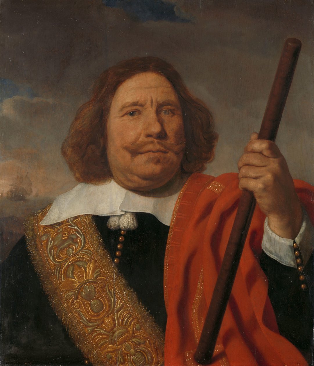 Egbert Meeuwsz Cortenaer (1605-65), Altengernagy, Maas Admiralitása, Rotterdam alkotó: Bartholomeus van der Helst