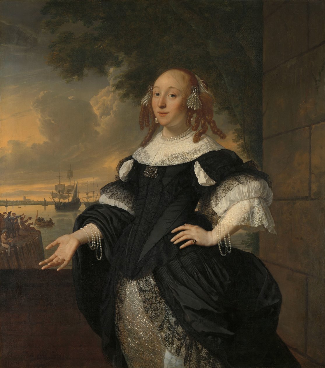 Geertruida den Dubbelde (1647-84), Aert van Nes felesége alkotó: Bartholomeus van der Helst