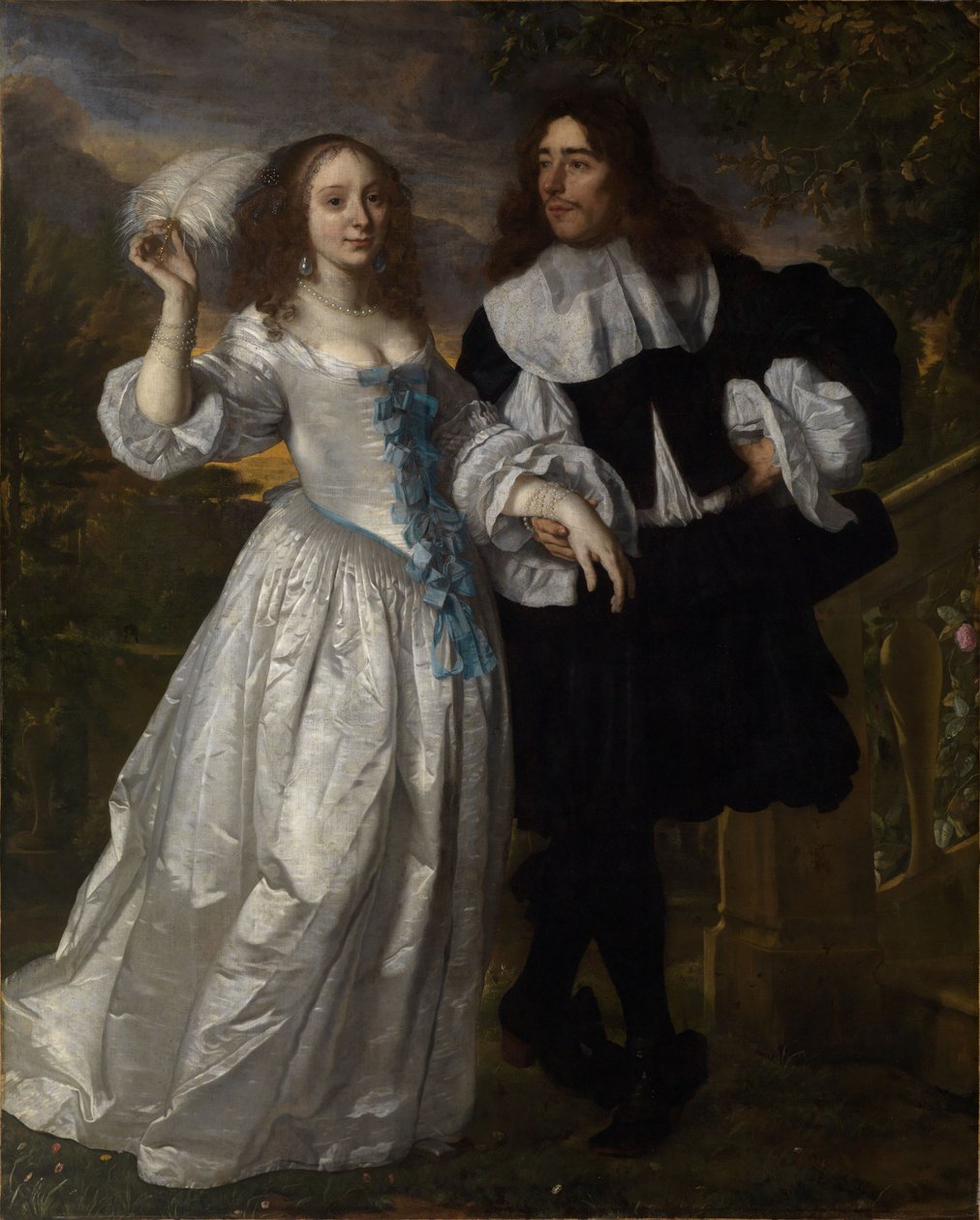 Fiatal patrícius házaspár alkotó: Bartholomeus van der Helst