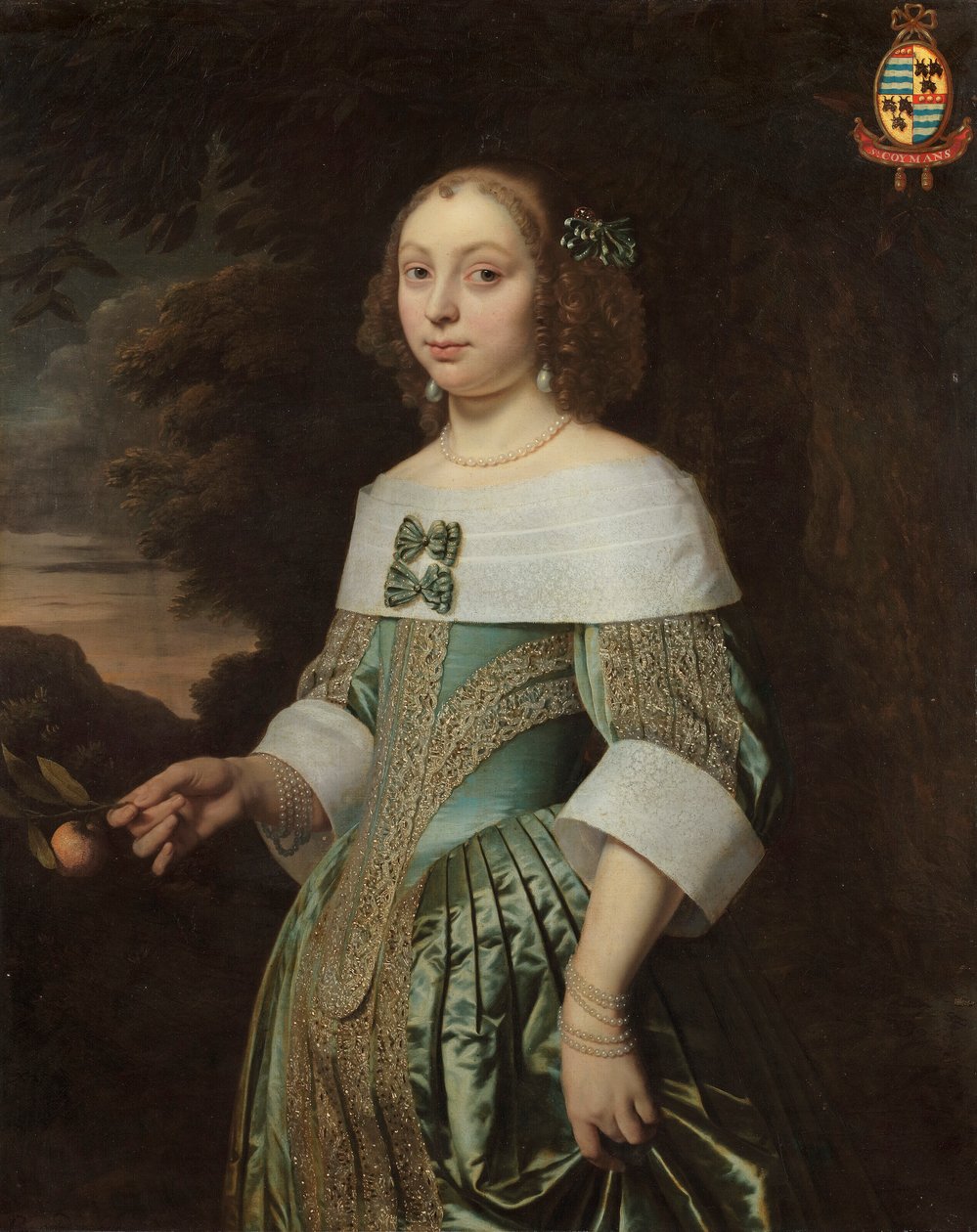 Sophia Coymans portréja (1636-1714) alkotó: Bartholomeus van der Helst