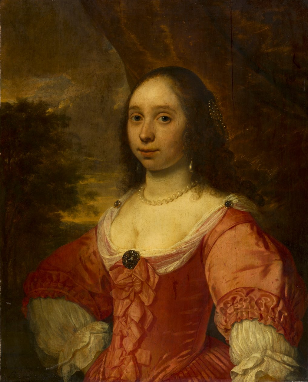 Női portré alkotó: Bartholomeus van der Helst