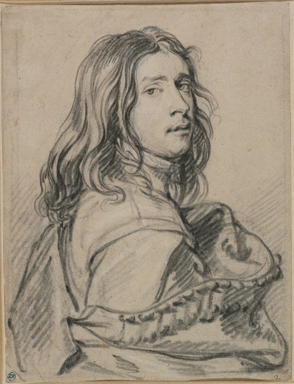 Paulus Potter művész portréja alkotó: Bartholomeus van der Helst