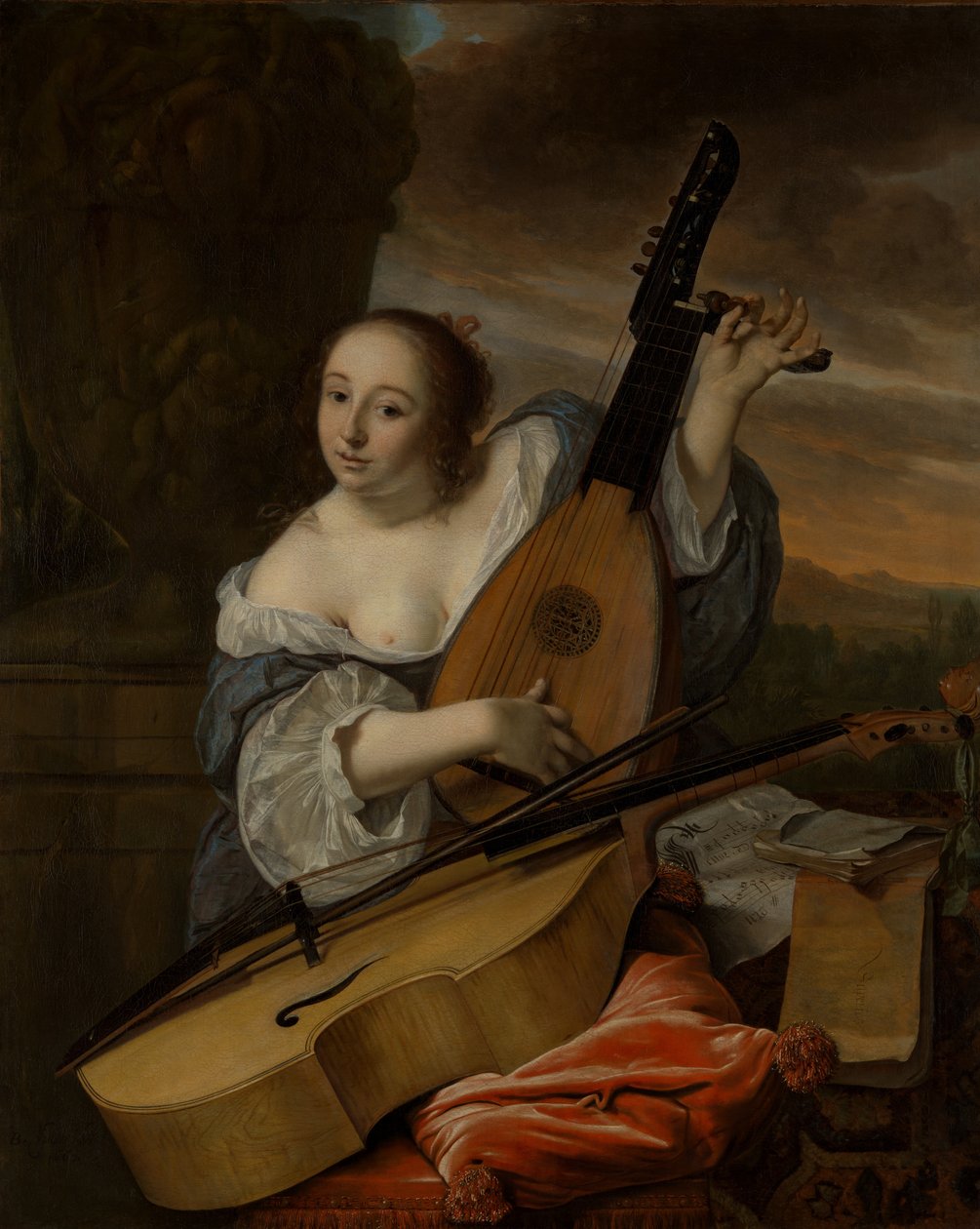 A zenész, 1662. alkotó: Bartholomeus van der Helst