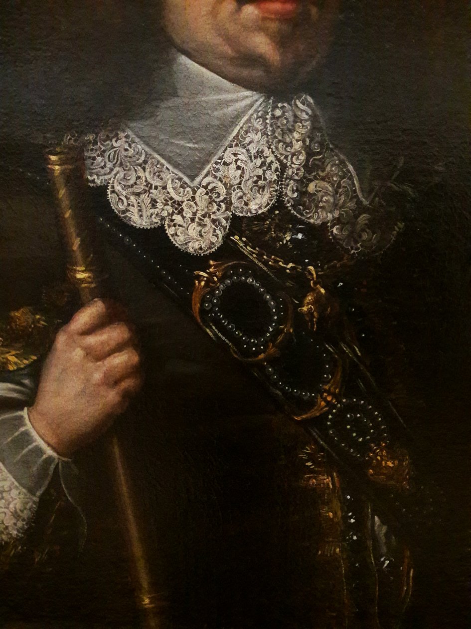 IV. László Vasa portréja (részlet) alkotó: Bartlomiej Strobel