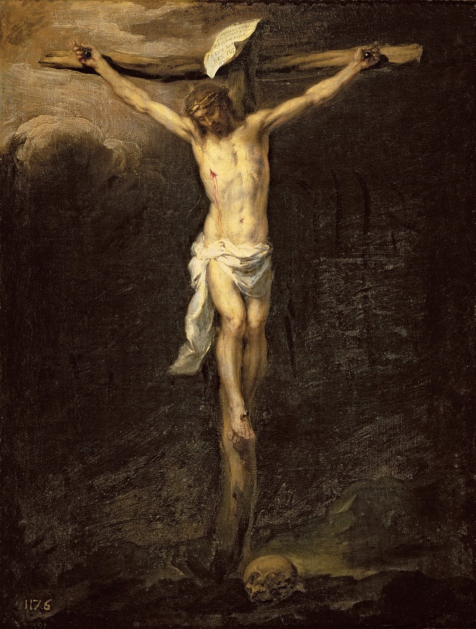 Krisztus a kereszten, 1672 alkotó: Bartolomé Esteban Murillo