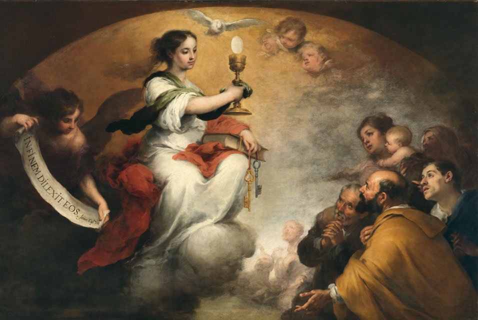 A hit vagy az Egyház diadalmas alkotó: Bartolomé Esteban Murillo