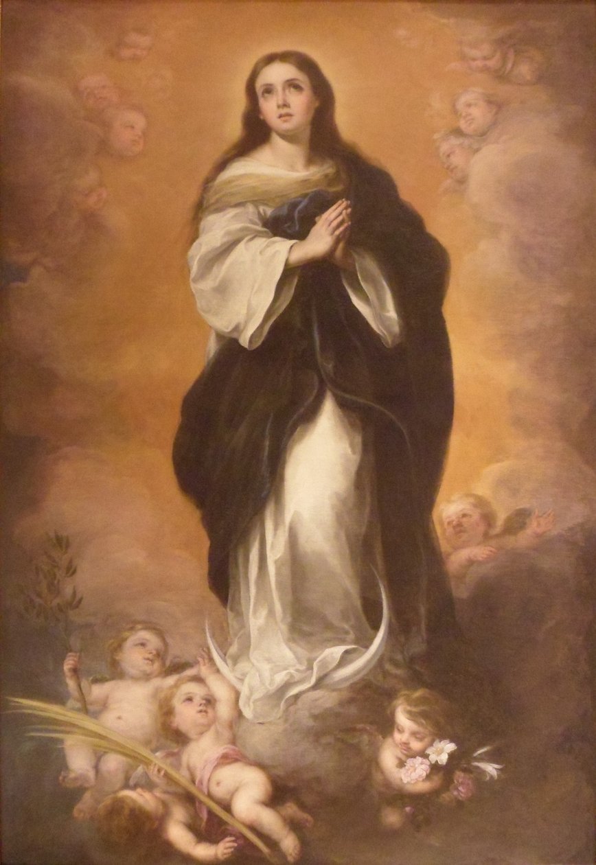 Szeplőtelen fogantatás alkotó: Bartolomé Esteban Murillo
