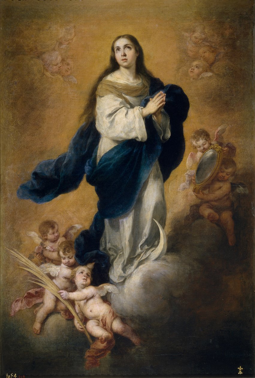 Szeplőtelen fogantatás alkotó: Bartolomé Esteban Murillo