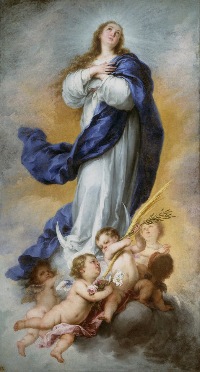 Szeplőtelen fogantatás alkotó: Bartolomé Esteban Murillo