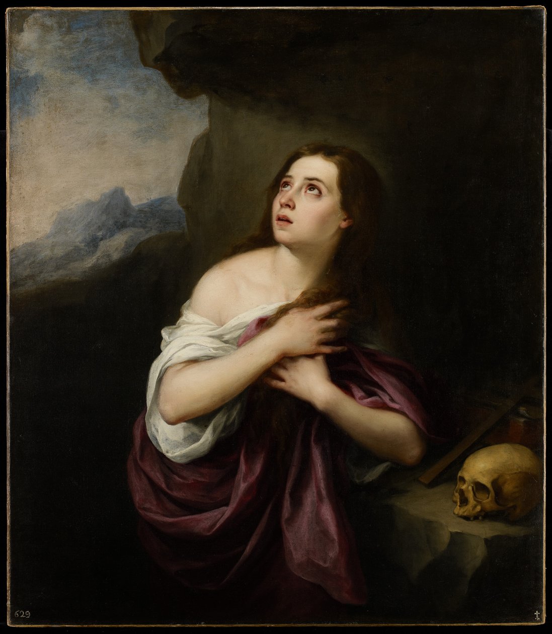 Bűnbánó Magdelena, 1650-65 körül alkotó: Bartolomé Esteban Murillo