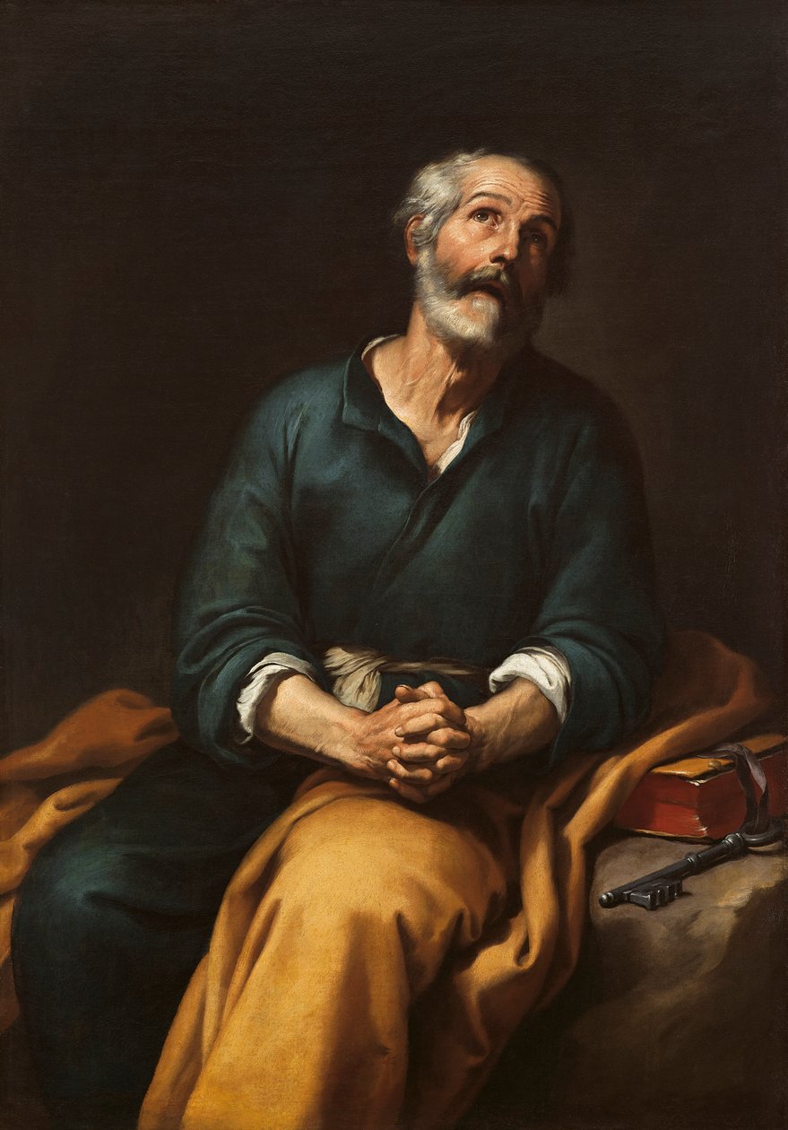 Szent Péter sírva fakad alkotó: Bartolomé Esteban Murillo