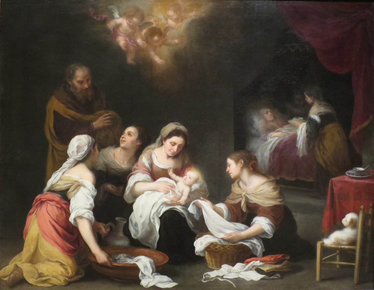 Keresztelő Szent János születése alkotó: Bartolomé Esteban Murillo