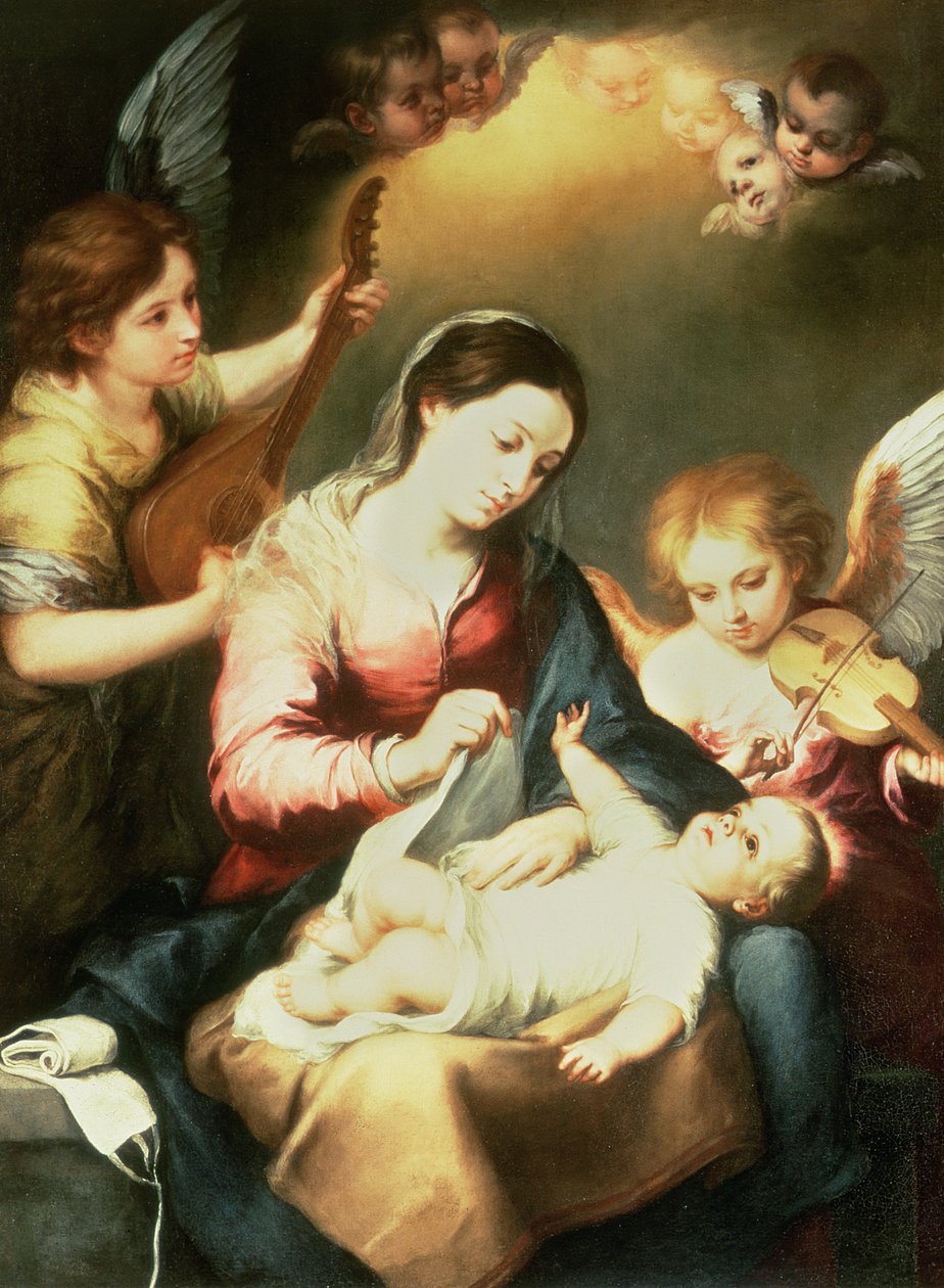 A pólyás Szűz alkotó: Bartolomé Esteban Murillo