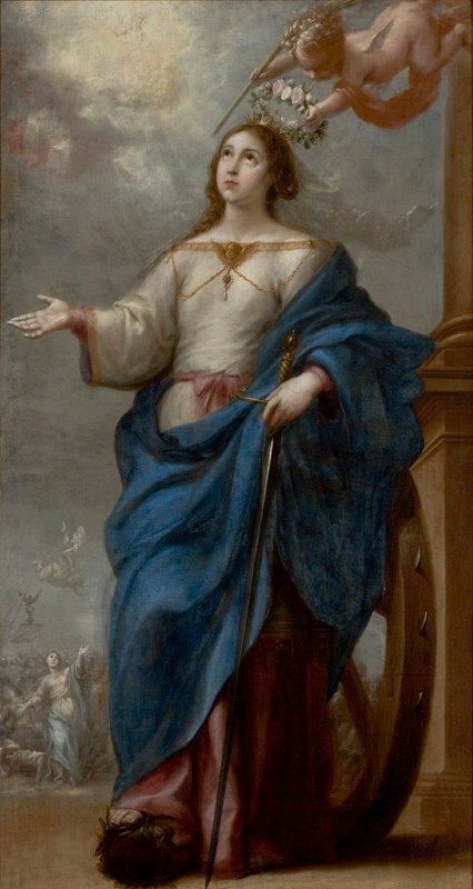 alexandriai santa catarina alkotó: Bartolomé Esteban Murillo