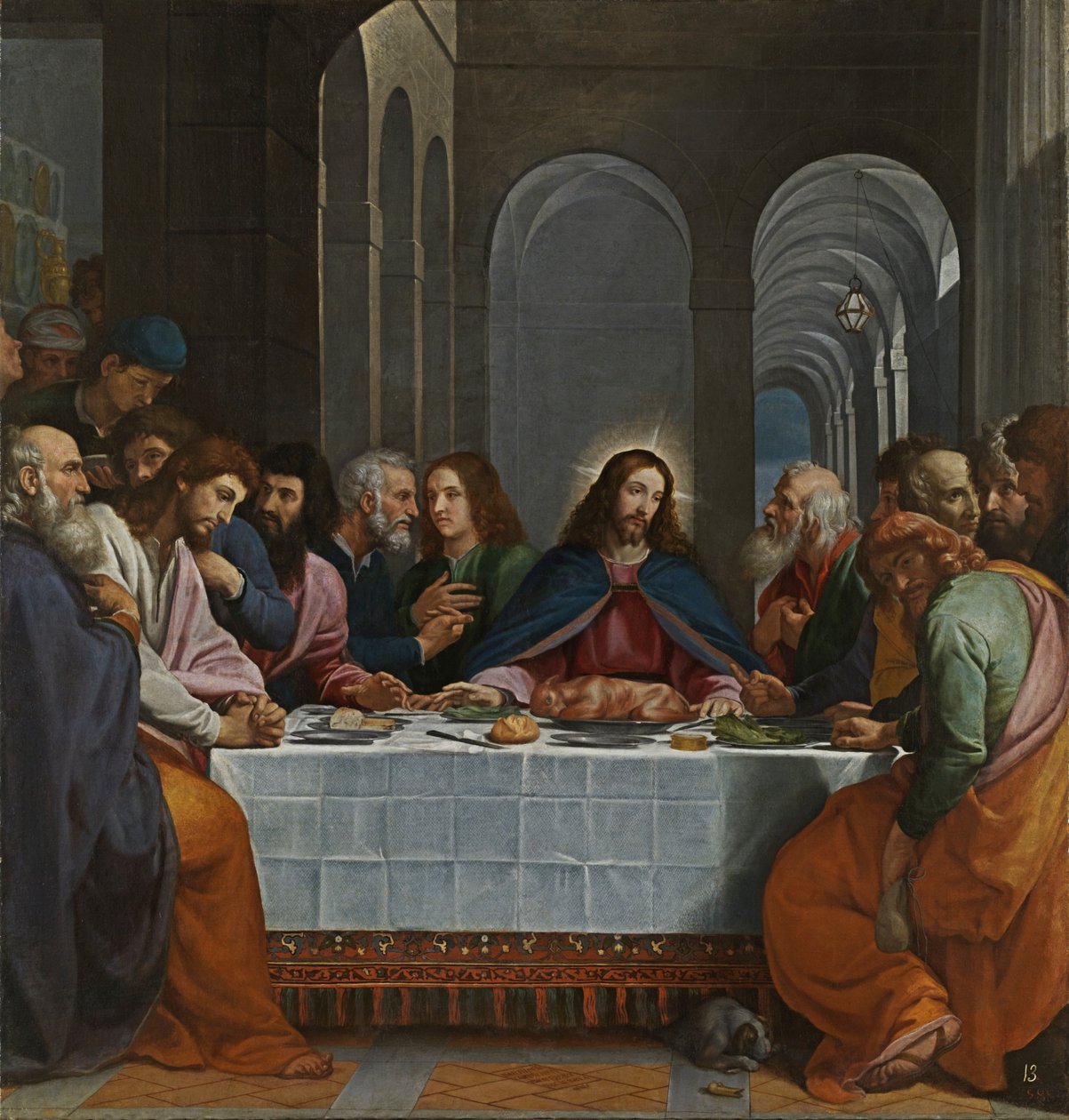 Az utolsó vacsora alkotó: Bartolomé Carducho