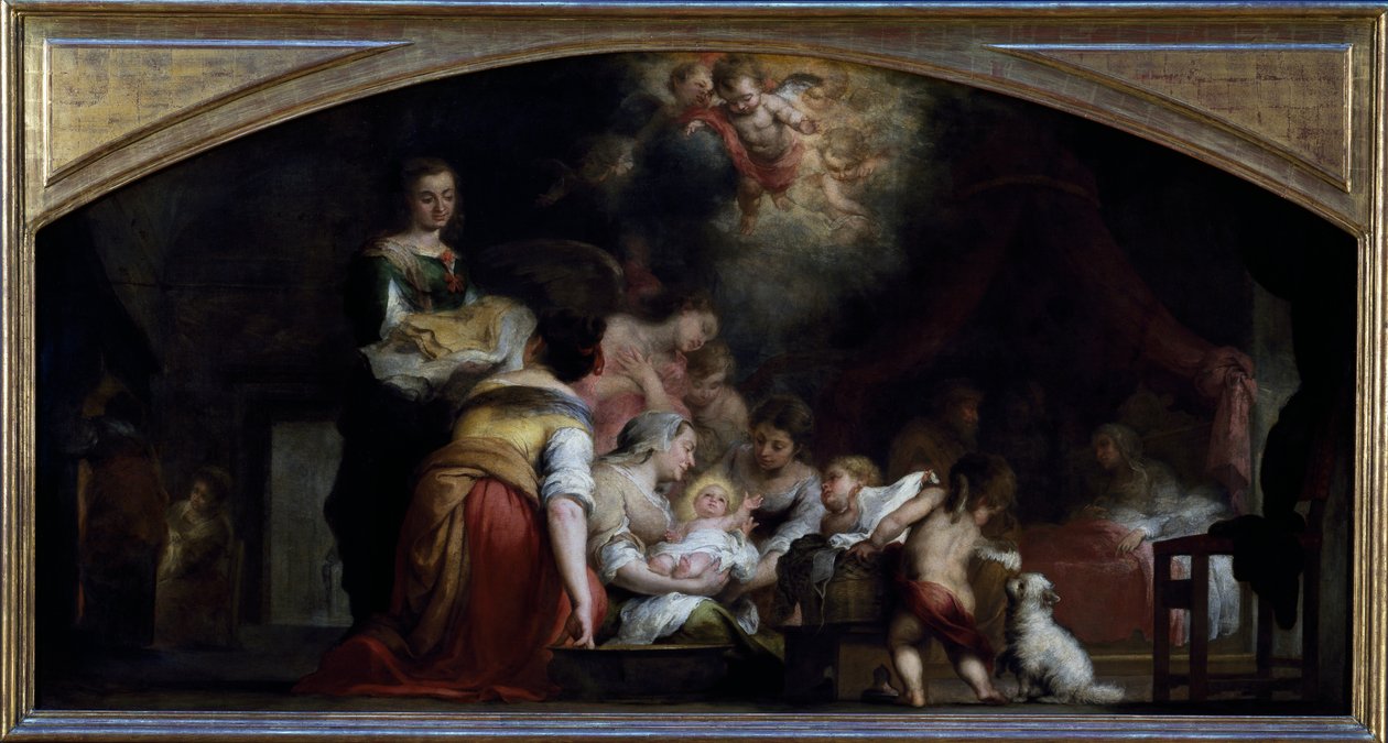 Szűzanya születése alkotó: Bartolomé Esteban Murillo