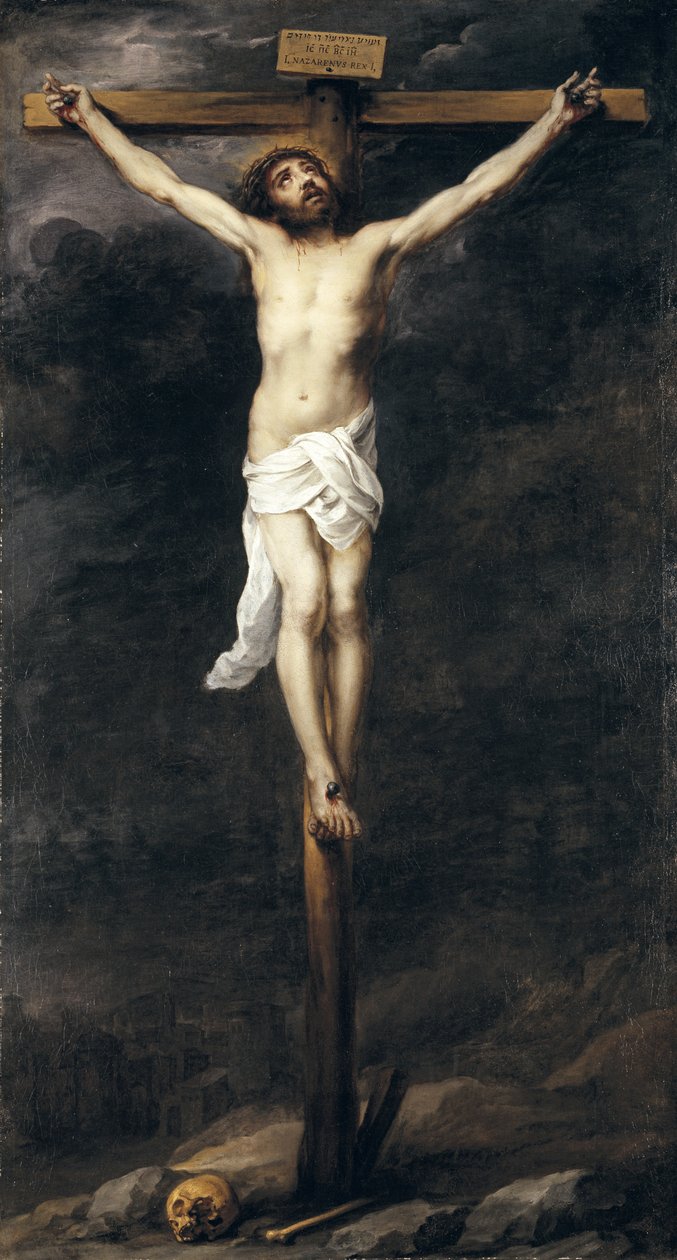 Krisztus a kereszten, 1660-70 alkotó: Bartolomé Esteban Murillo