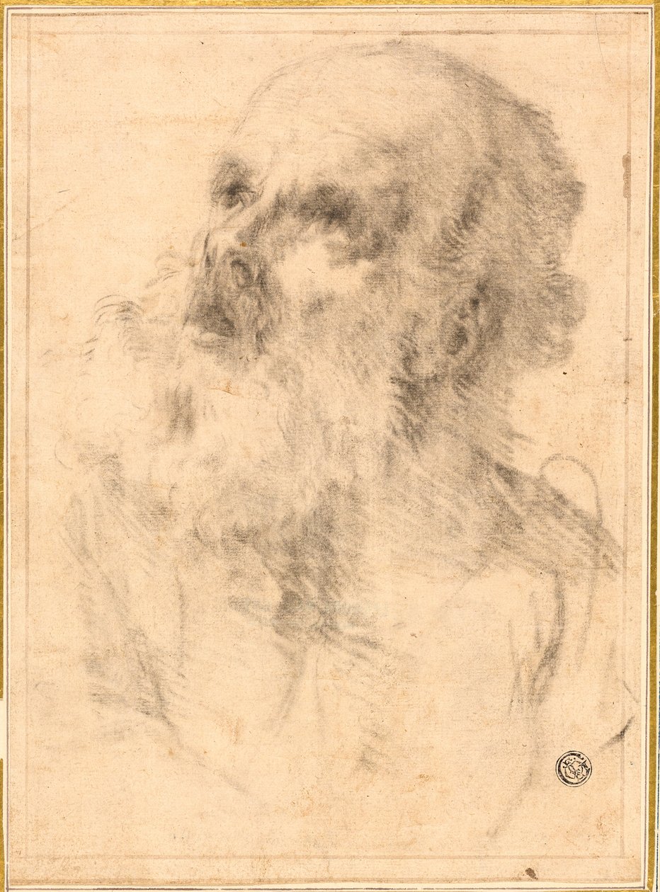 Egy öregember feje alkotó: Bartolomé Esteban Murillo
