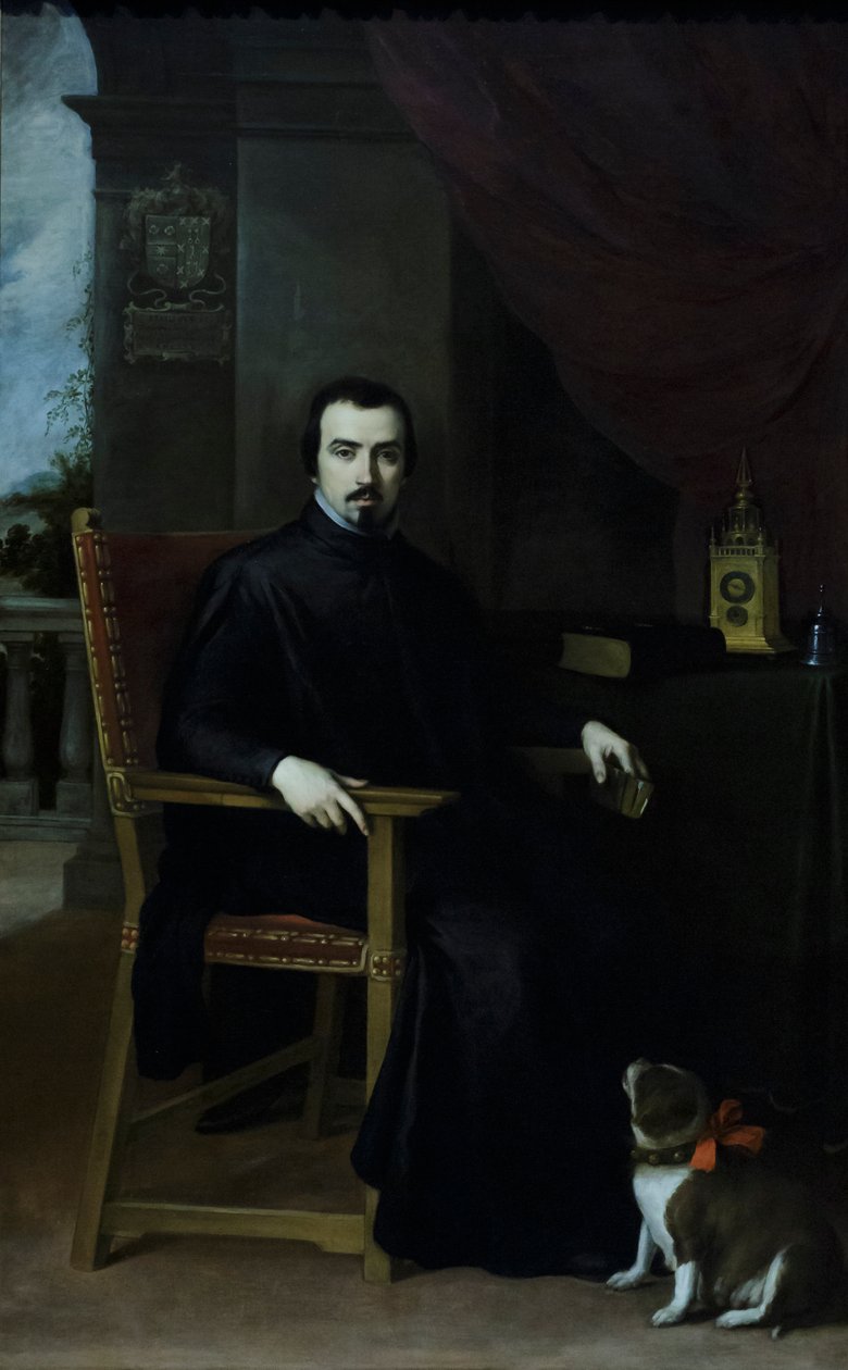 Don Justino de Neve portréja alkotó: Bartolomé Esteban Murillo