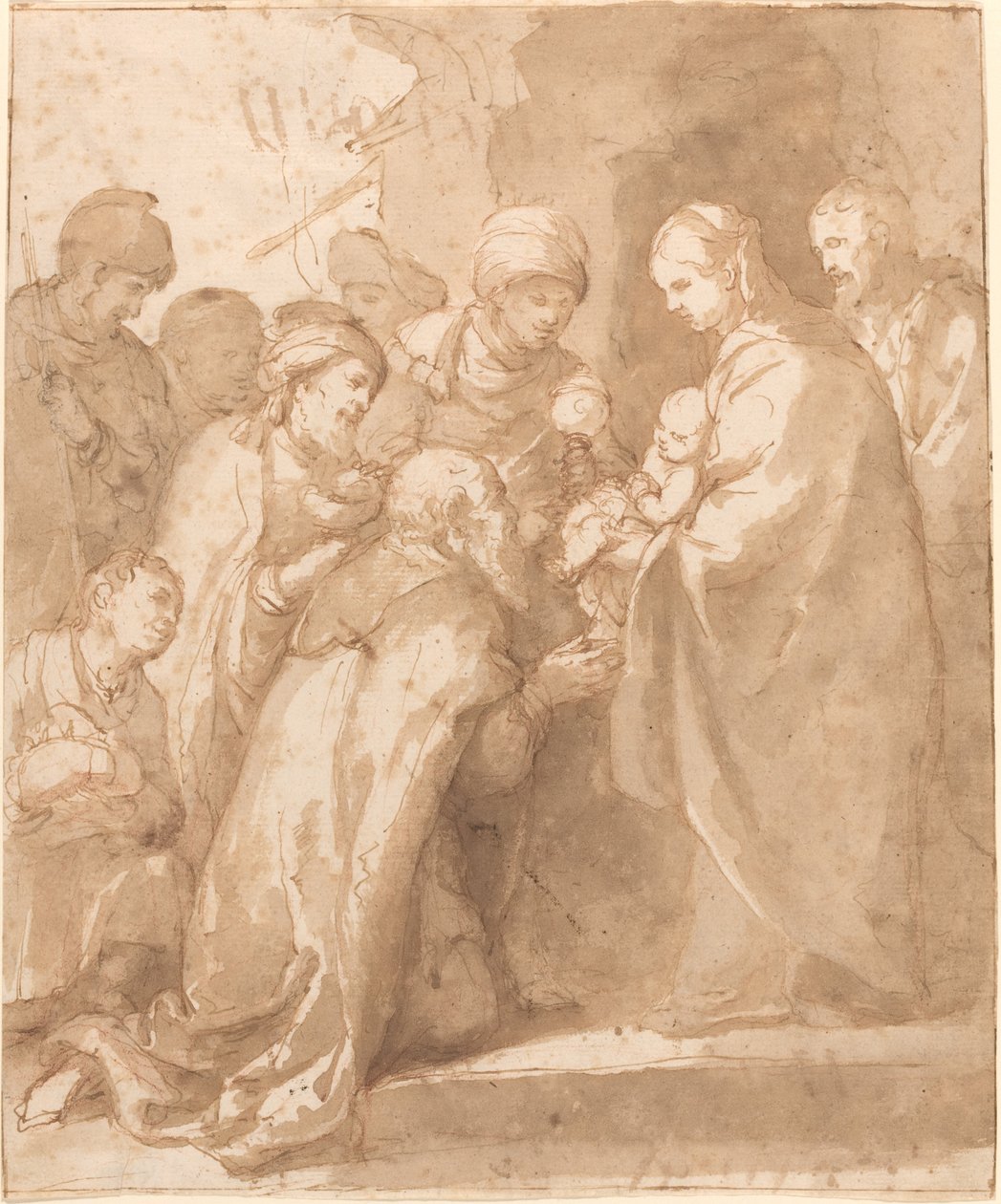 A mágusok imádása alkotó: Bartolomé Esteban Murillo