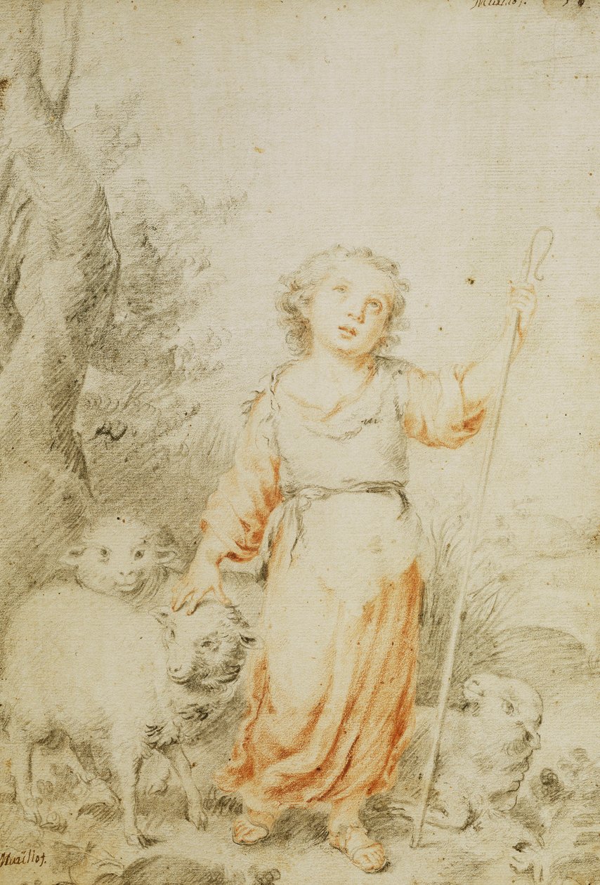 A jó pásztor, alkotó: Bartolomé Esteban Murillo