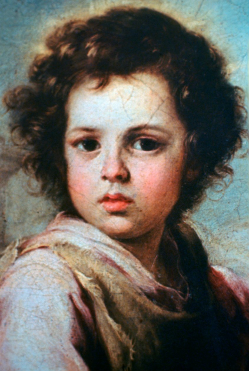 A jó pásztor, részlet, c1650 alkotó: Bartolomé Esteban Murillo