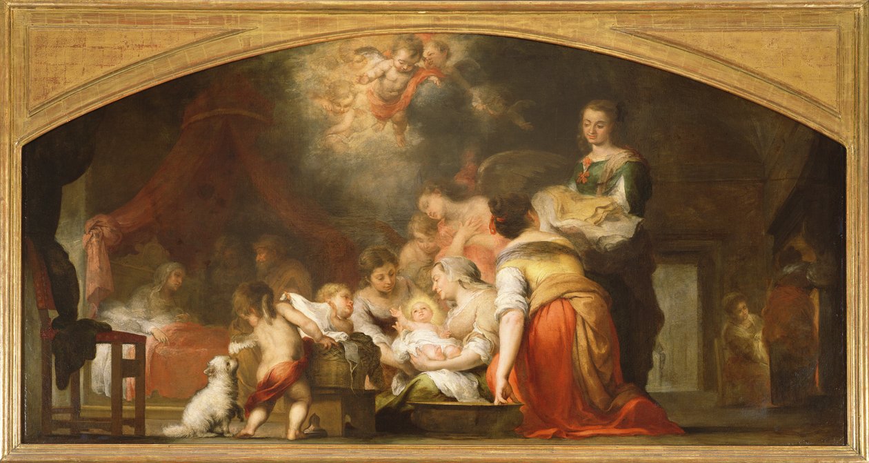 A Szűz születése, 1661 alkotó: Bartolomé Esteban Murillo