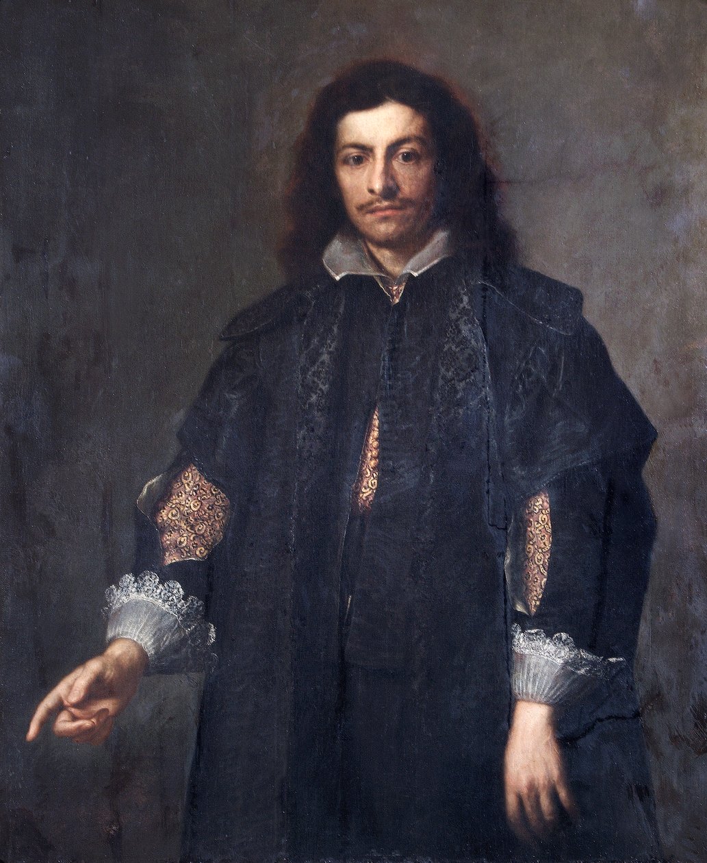 Ismeretlen ember, 1650-es évek közepe (olaj, vászon) alkotó: Bartolomé Esteban Murillo
