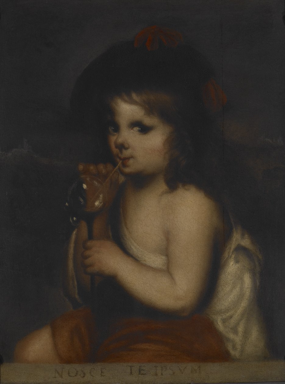 Boy Blowing Bubbles (olaj, vászon) alkotó: Bartolomé Esteban Murillo