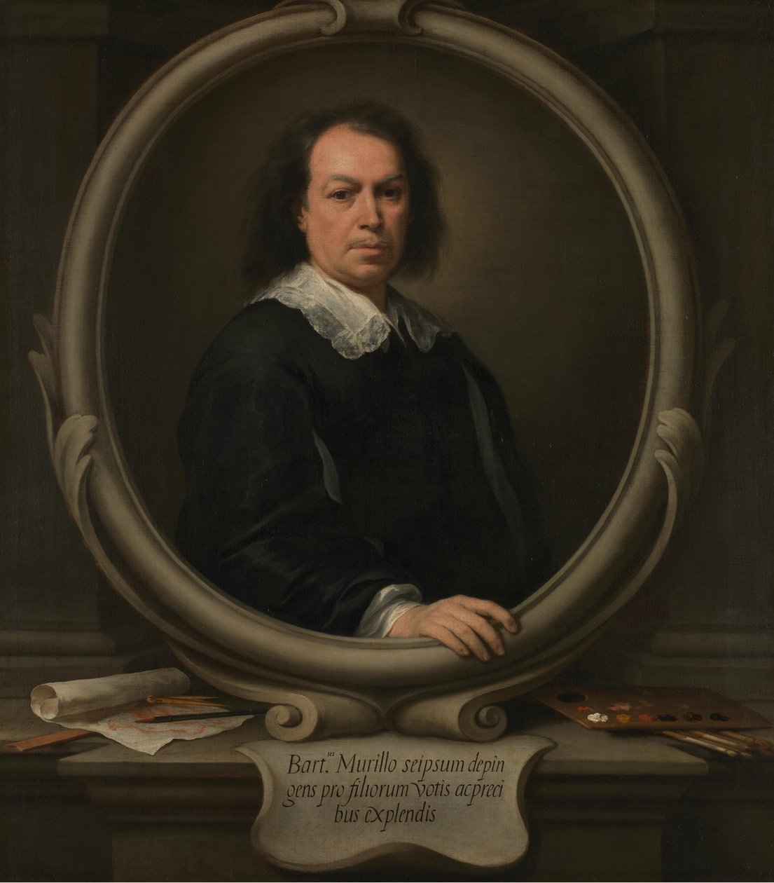 Önarckép, 1670-73 körül (olaj, vászon) alkotó: Bartolomé Esteban Murillo