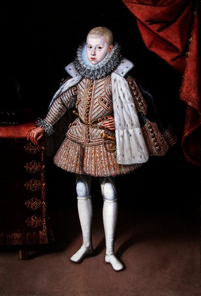 Don Fernando de Austria infáns portréja (olaj, vászon) alkotó: Bartolome Gonzalez