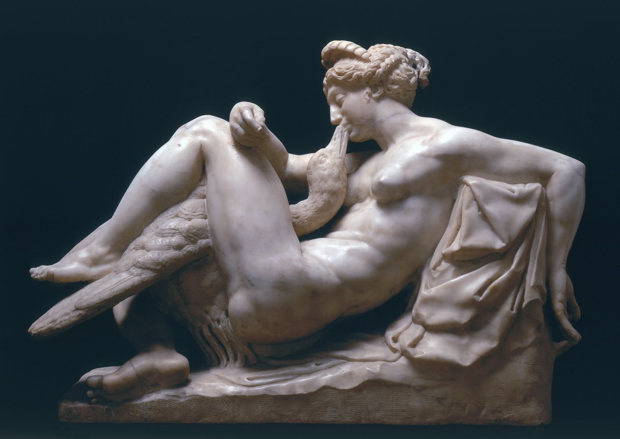 Léda és a hattyú (márvány) alkotó: Bartolomeo Ammannati