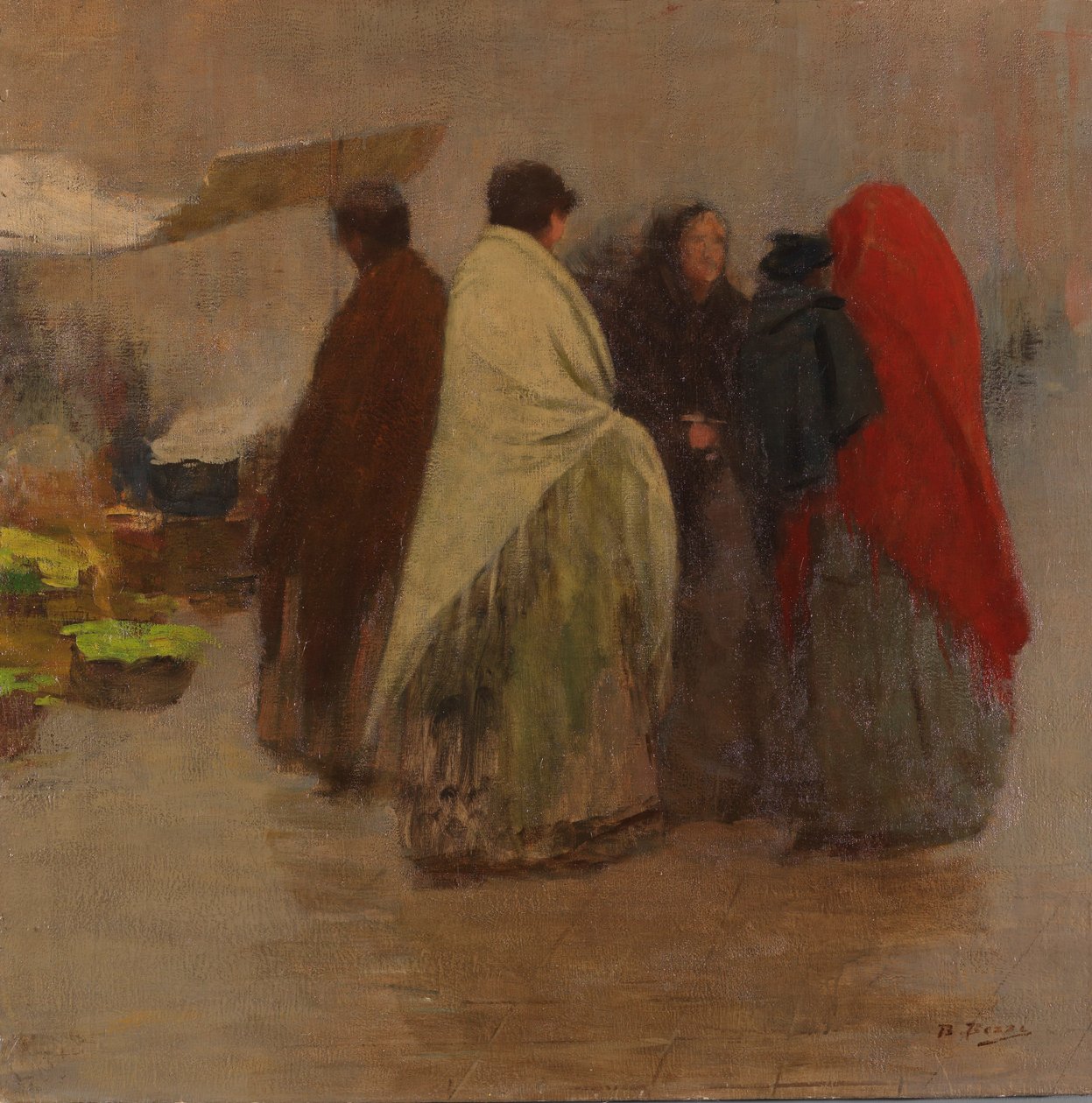Santa Margherita piaca Nők a piacon alkotó: Bartolomeo Bezzi