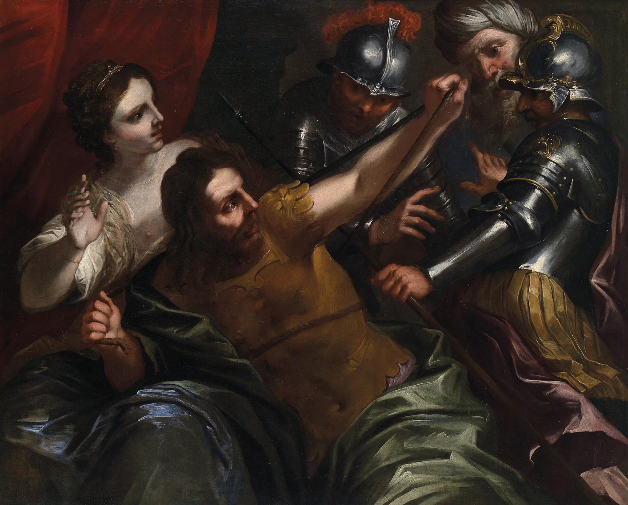 Sámson és Delila alkotó: Bartolomeo Biscaino
