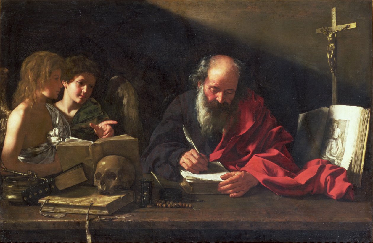 Szent Jeromos tanulmányában alkotó: Bartolomeo Cavarozzi