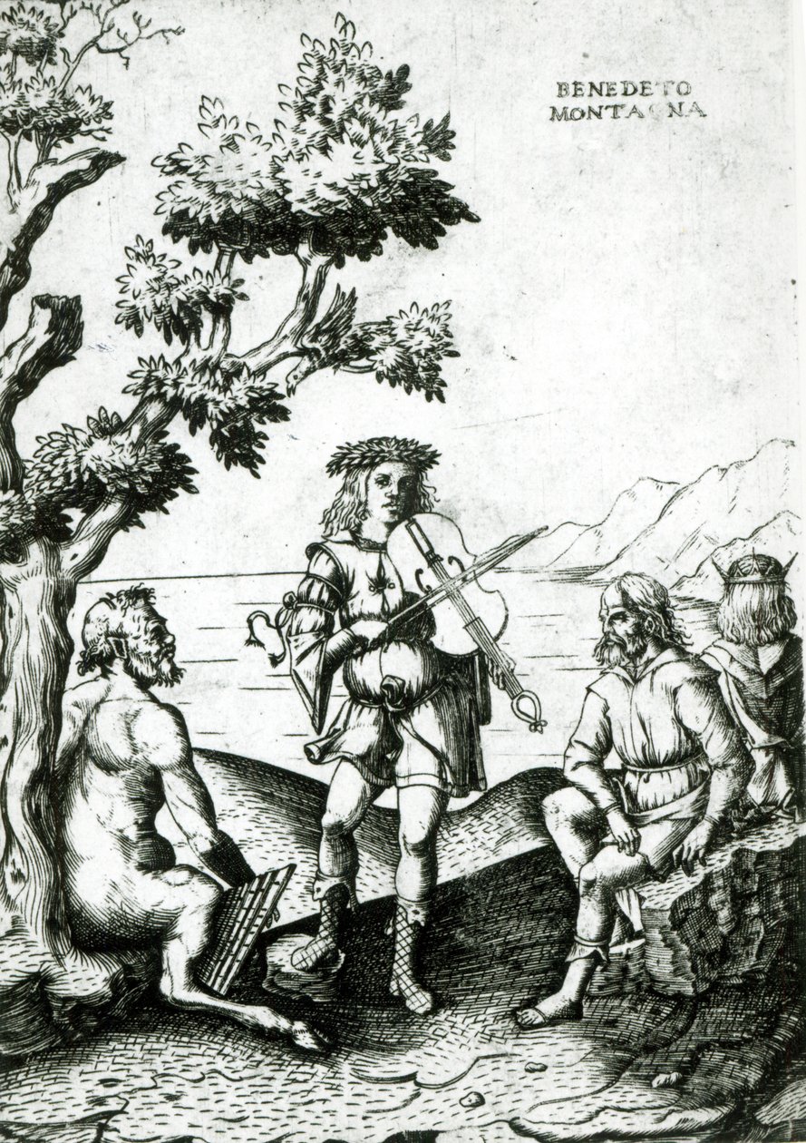 Apollo és Pan alkotó: Bartolomeo Montagna