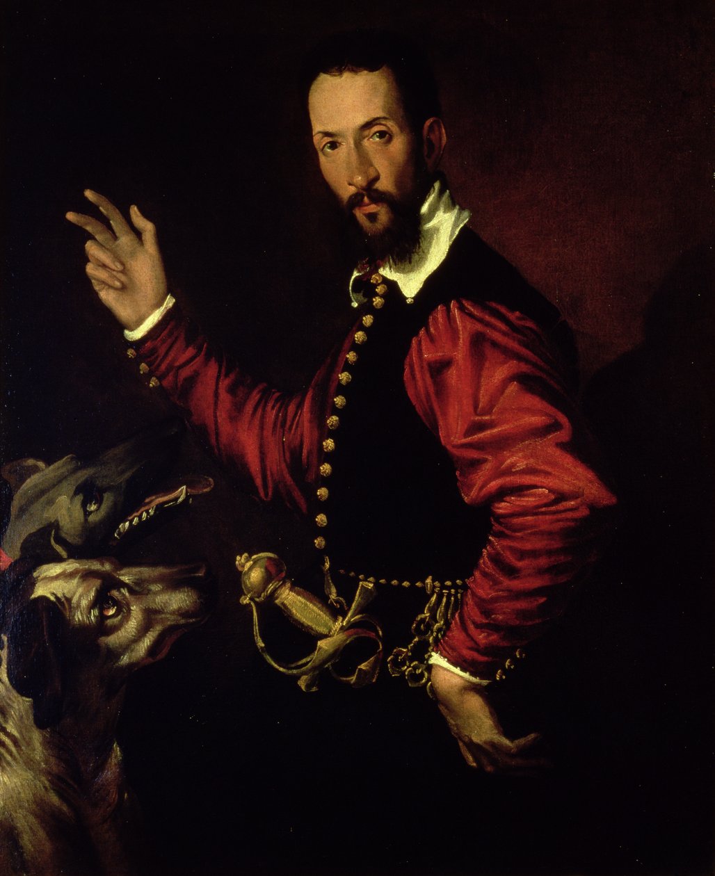Guidubaldo II della Rovere, Urbino hercegének portréja alkotó: Bartolomeo Passarotti