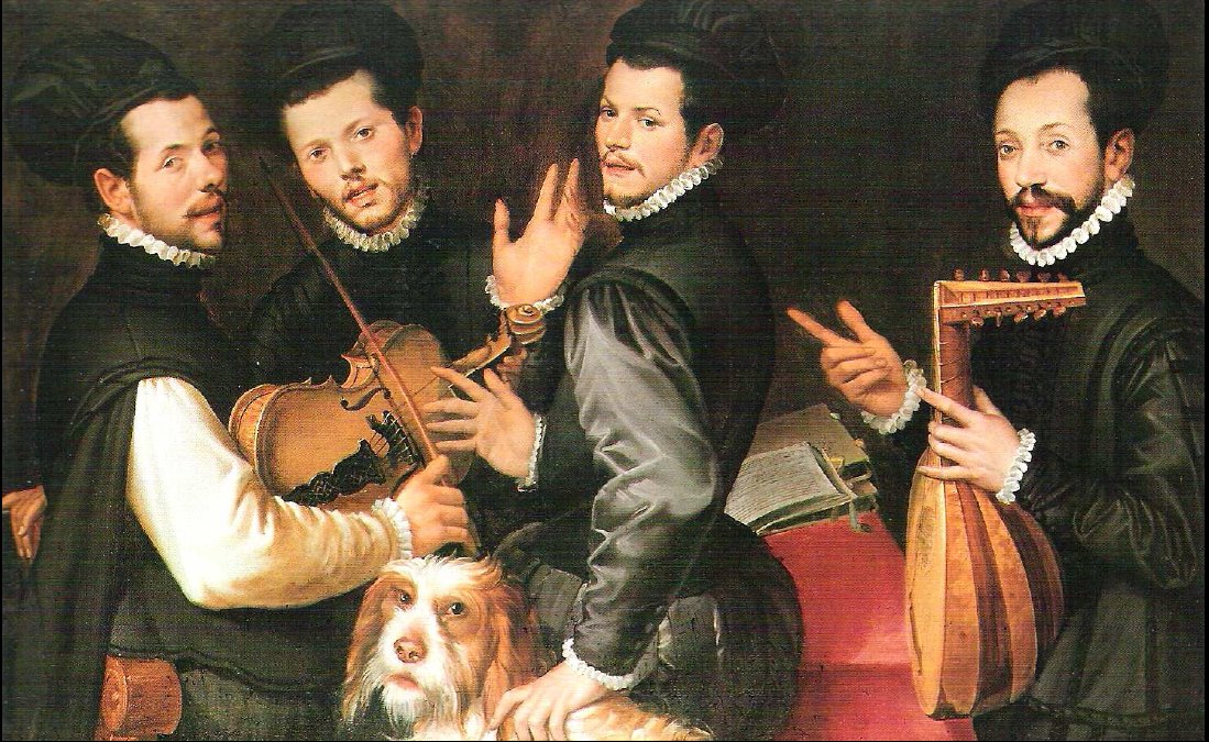 A négy Monaldini testvér portréja alkotó: Bartolomeo Passarotti