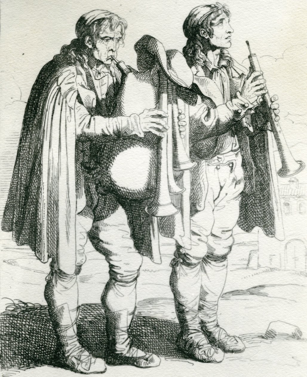 Li Pifferari, 1810 alkotó: Bartolomeo Pinelli