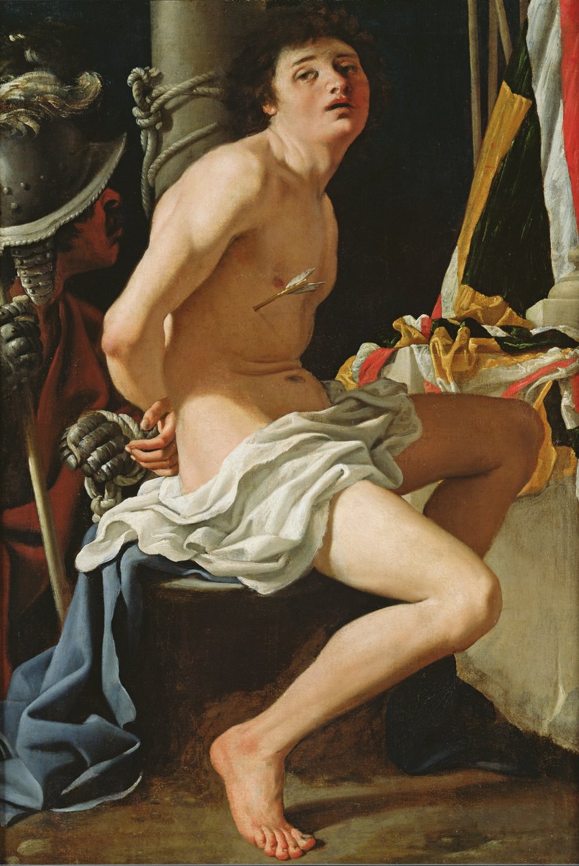 Szent Sebestyén vértanúsága alkotó: Bartolomeo Schedoni