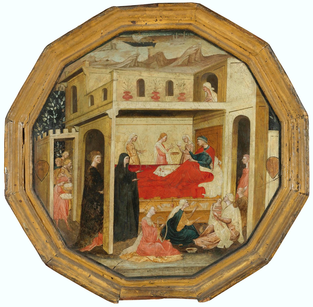 Szülési asztal (egyenes) alkotó: Bartolomeo di Fruosino
