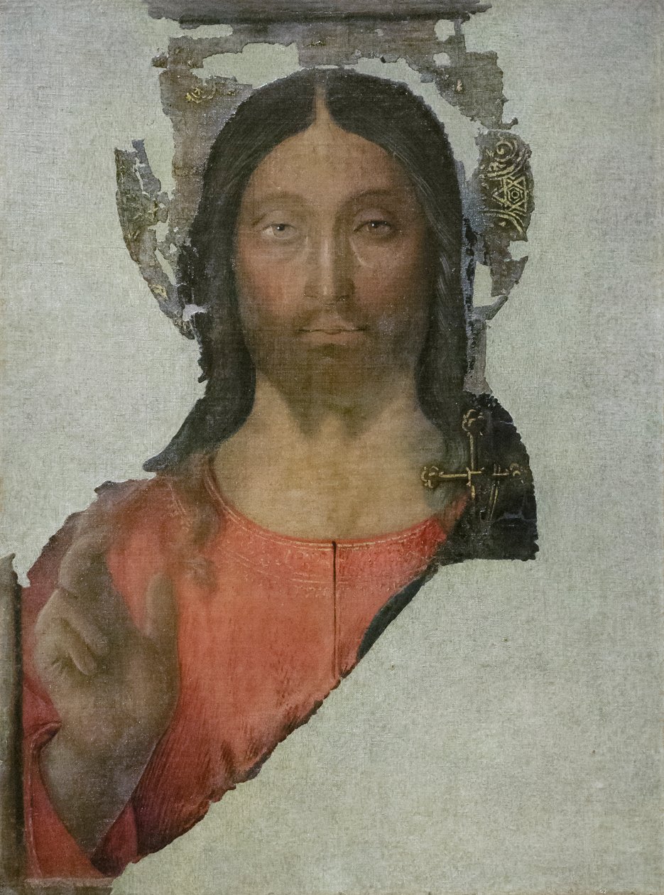 Salvator mundi, 1480-81 körül (tempera, tábla) alkotó: Bartolomeo (attr. to) Della Gatta