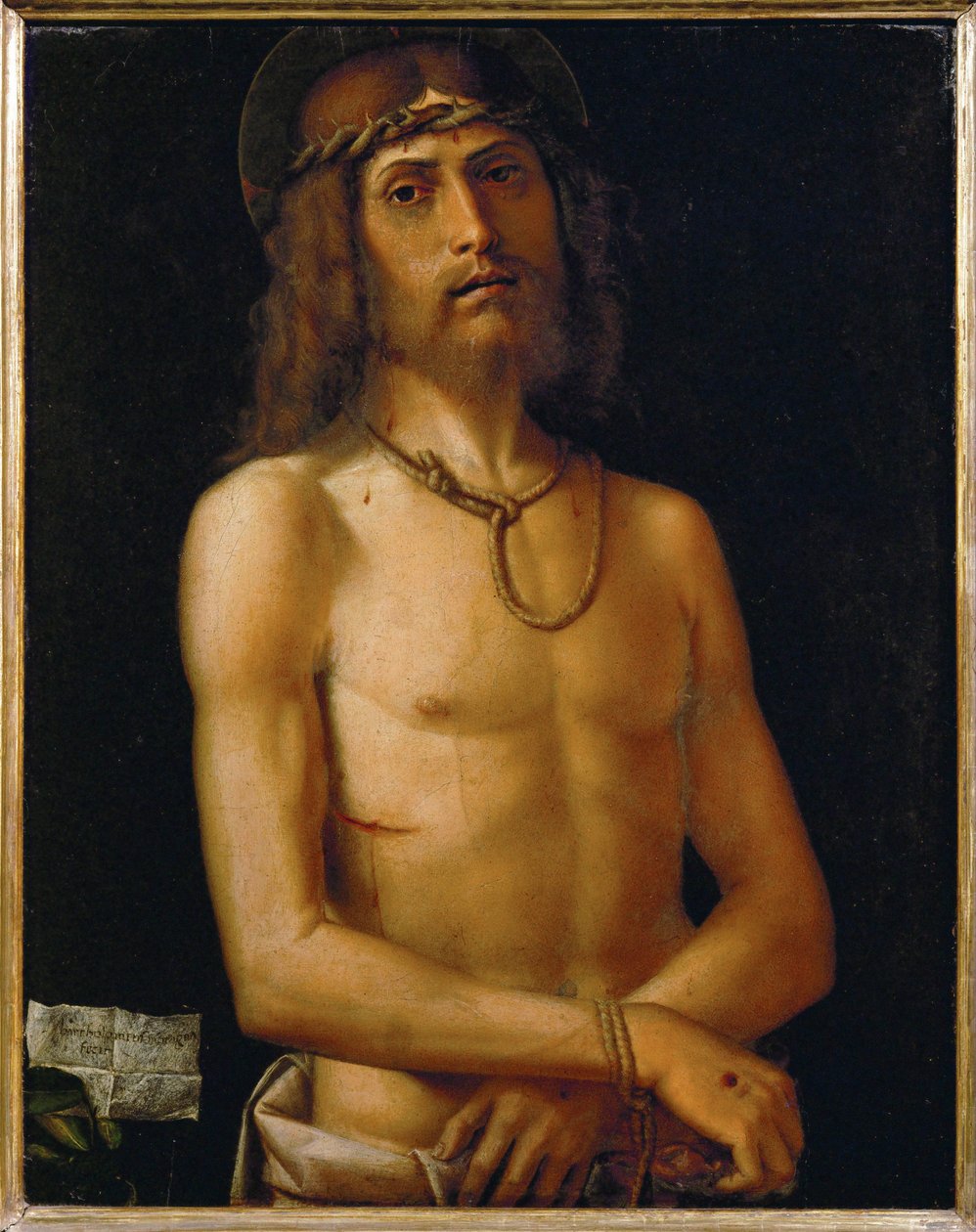Ecce Homo ... alkotó: Bartolomeo (style of) (fl.c.1619) Montagna