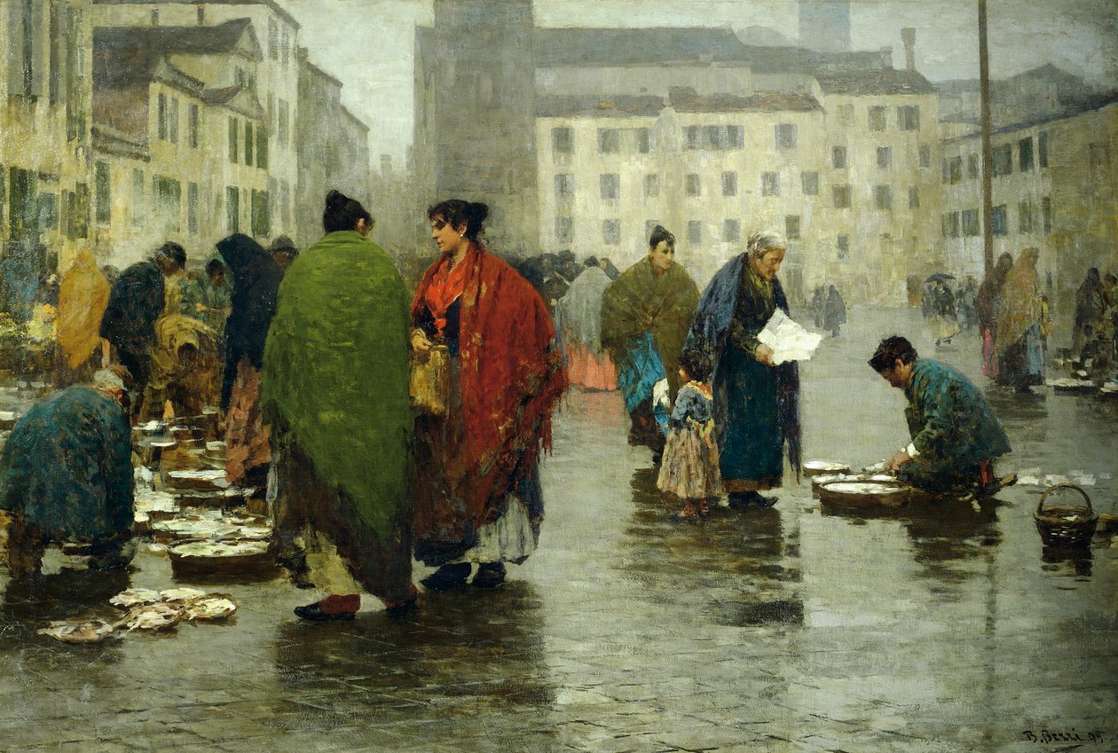 Az absztinencia napja, Bartolomeo Teofilo Ismaele Bezzi (1851-1923) alkotó: Bartolomeo Bezzi