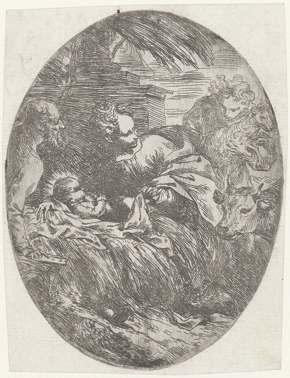 Krisztus születése alkotó: Bartolomeo Biscaino