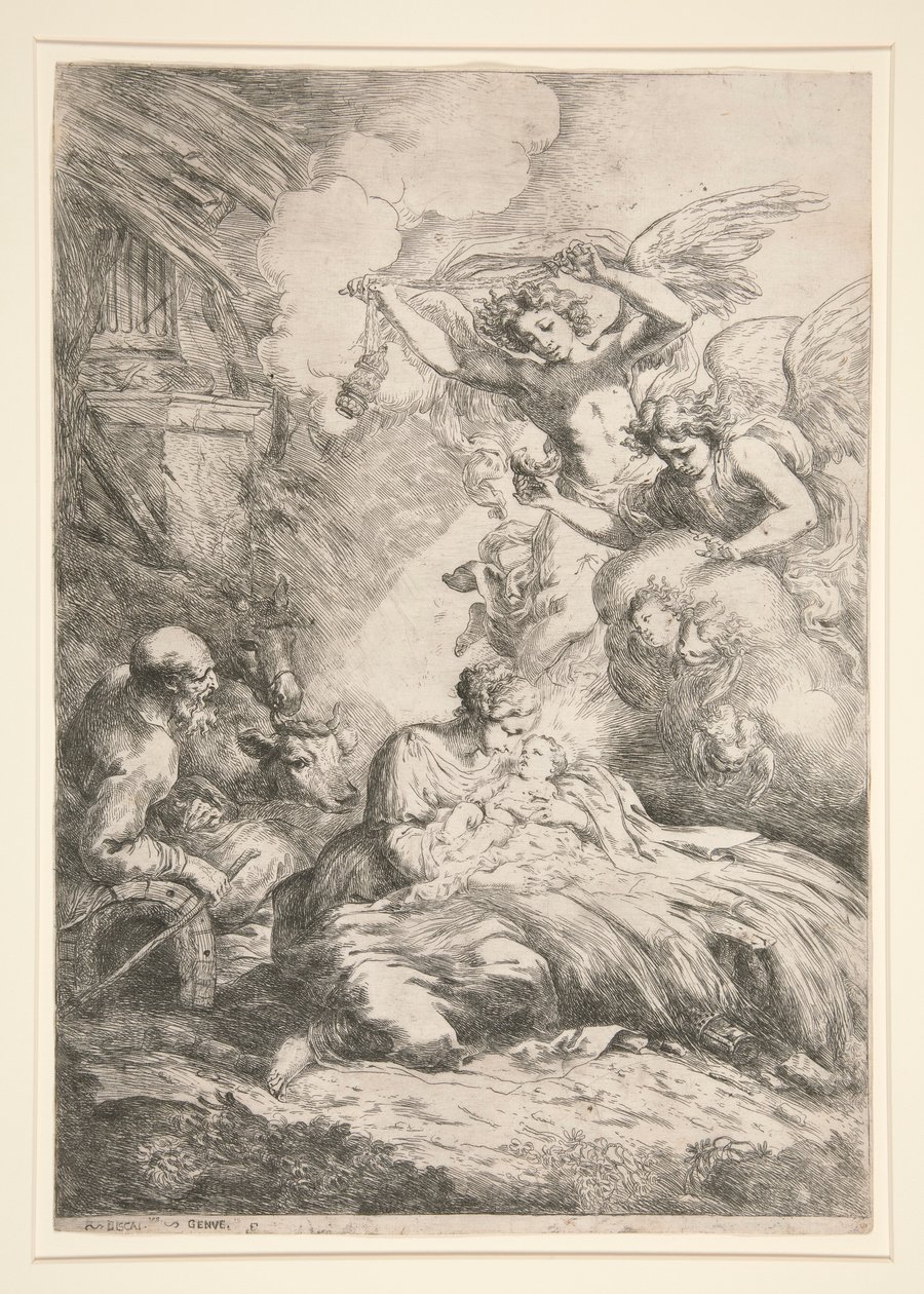 A Születés alkotó: Bartolomeo Biscaino