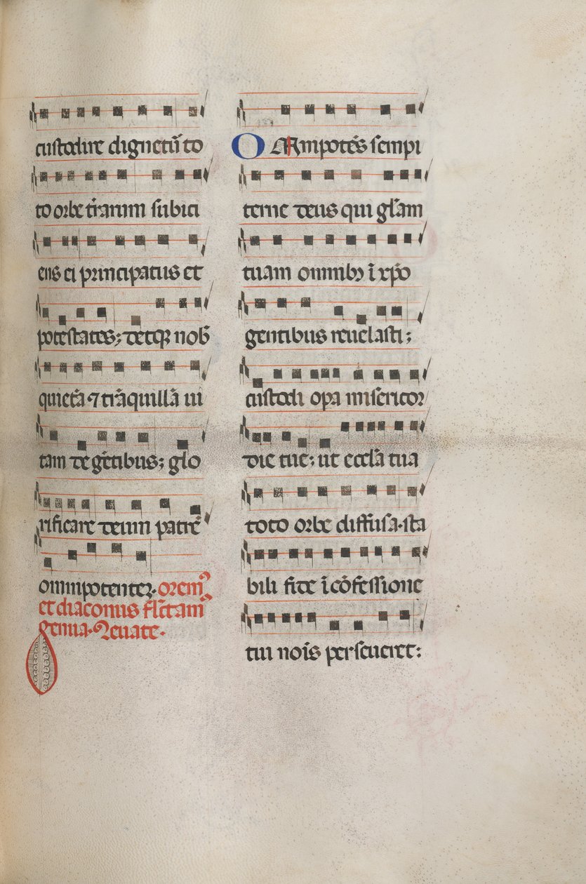 Missale: Fol. 146: Zene különféle imákhoz..., 1469. alkotó: Bartolomeo Caporali