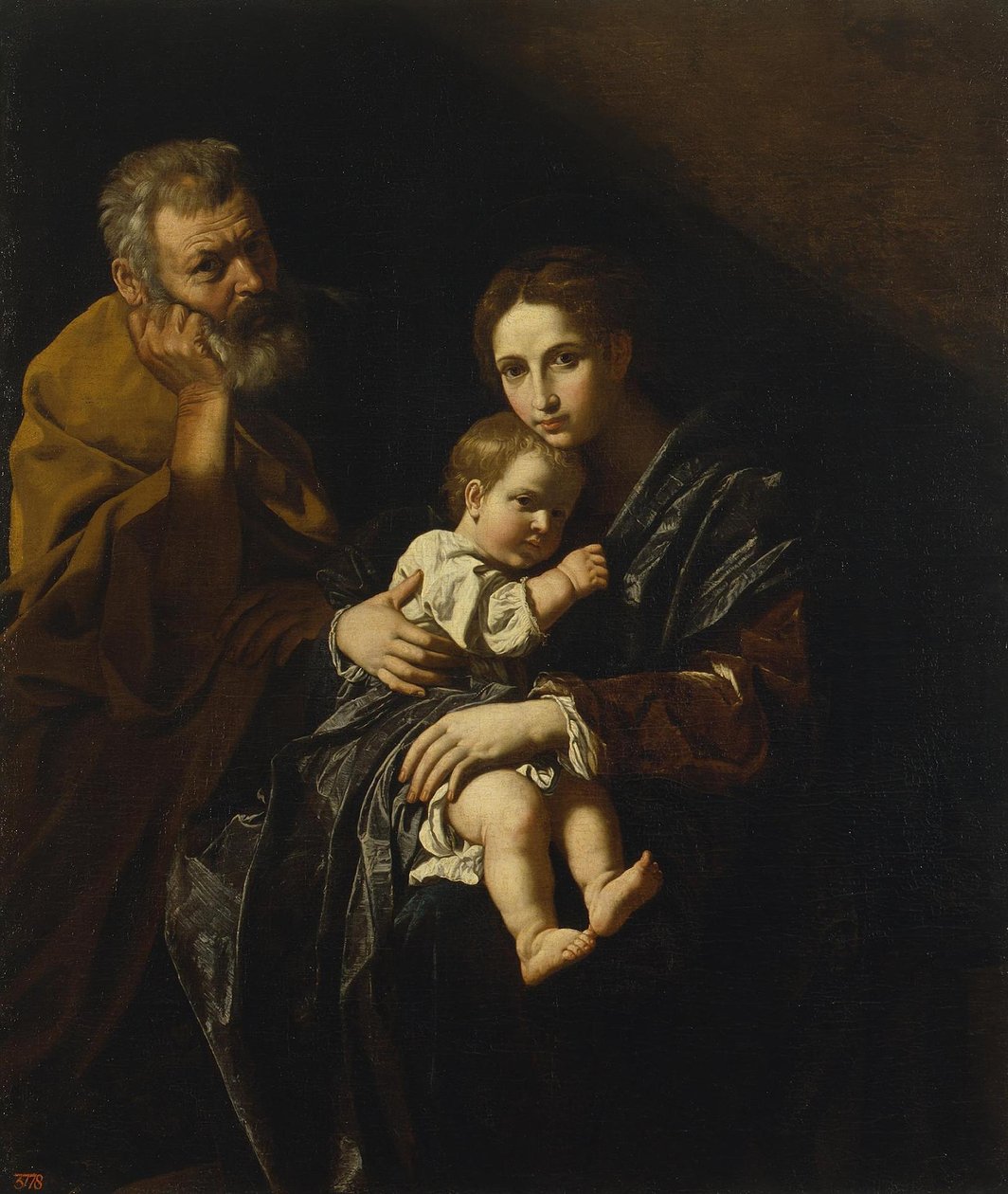 Szent Család alkotó: Bartolomeo Cavarozzi
